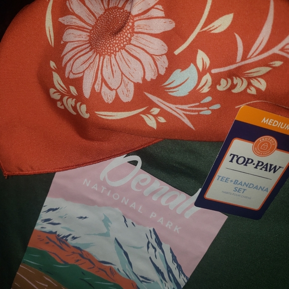 TOP DOG TEE & BANDANA SET. NWT - Picture 5 of 6